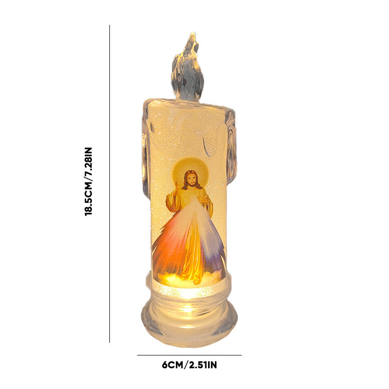 Velas de oración LED sin llama