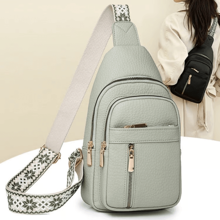 Sac à bandoulière – Élégant sac à bandoulière en cuir