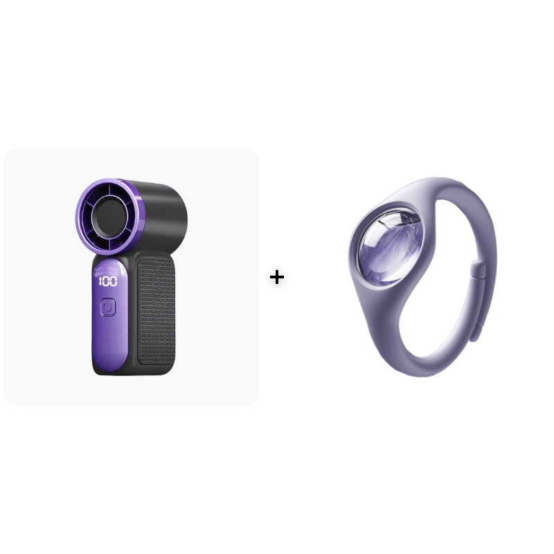 🌀Nur 16.99€ diesen Sommer!!!💨Mini-Handventilator mit LED-Anzeige –👍5-stufiger Turbo-Ventilator im Taschenformat.✨Über USB aufladbar, schnelle Kühlung für Reisen und beim Schminken. Das perfekte Geschenk.  Tragbare Kühlung