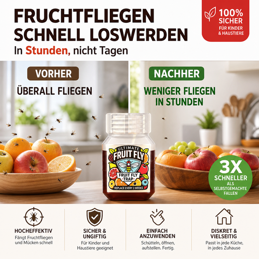 Gluschwein - 🔥 Heute -50 % 🍎 Lockstoff für Fruchtfliegenfallen