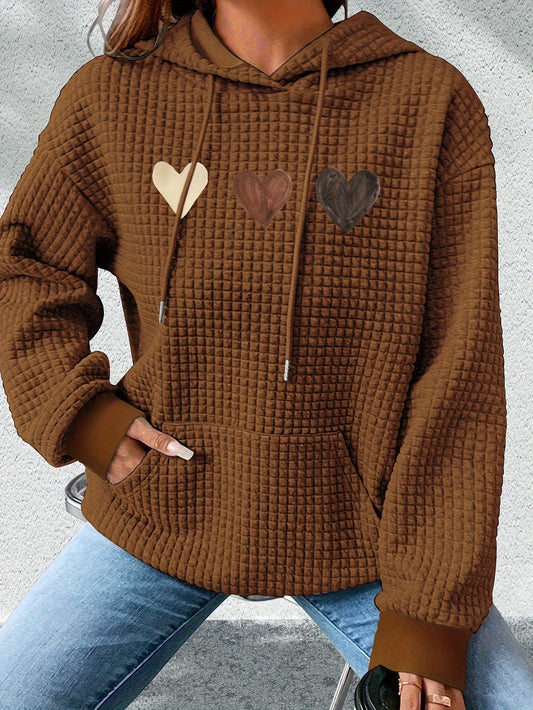 Urmela – Lässiger Polyester Kapuzenpullover Mit Taschen