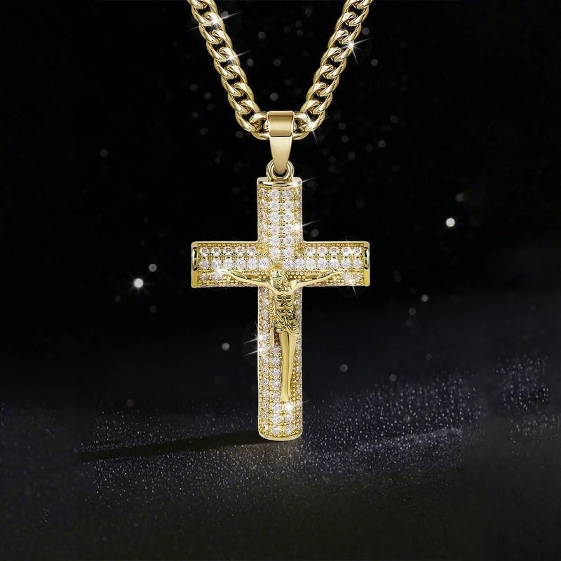 Gluschwein - 🎁Früher Weihnachts-Hot-Sale – 48% RABATT! 🎅✝️Jesus-Kruzifix-Anhänger-Halskette