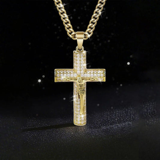 Gluschwein - 🎁Früher Weihnachts-Hot-Sale – 48% RABATT! 🎅✝️Jesus-Kruzifix-Anhänger-Halskette