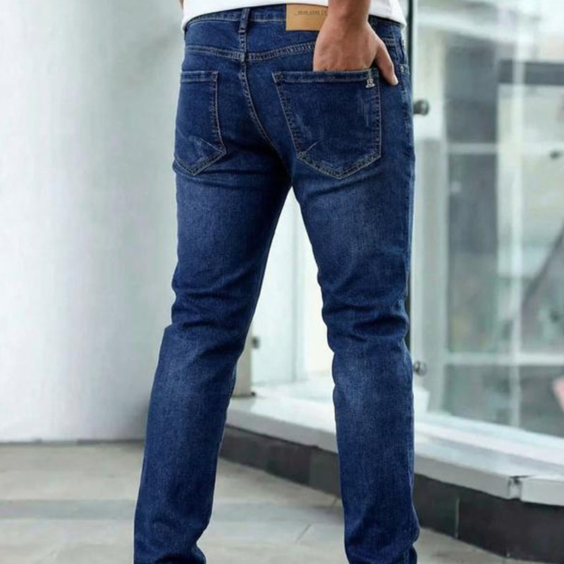 Gluschwein - 👖 50% RABATT! 🔥 Moderne Slim-Fit-Stretchjeans für Herren – Bequemer Stretch, Moderne Passform & Vielseitiger Alltagslook 💙