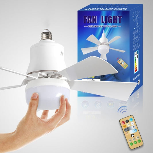Gluschwein - 🔥50% Rabatt🔥 2-IN-1 TRAGBARE DECKENVENTILATOR & LICHT mit Fernbedienung