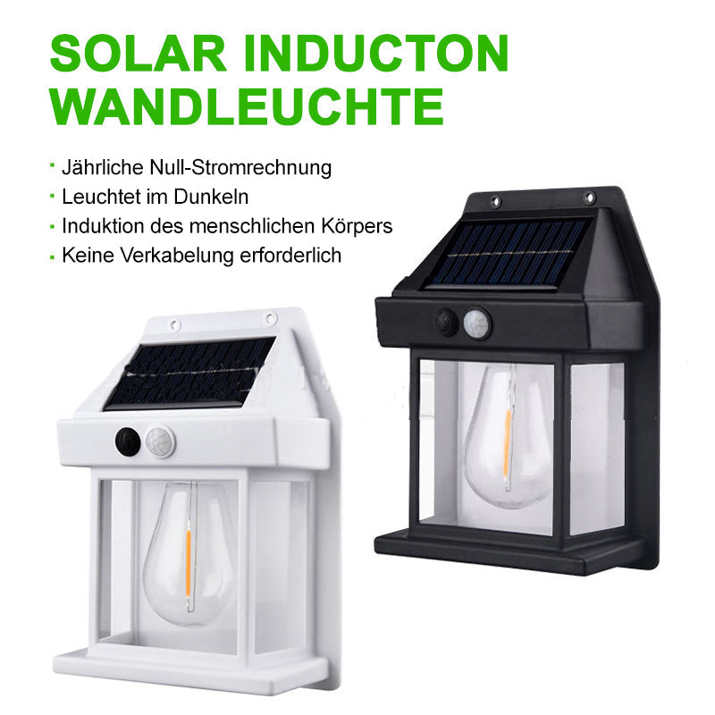 Gluschwein - Solar Wolfram Wandleuchte für den Außenbereich