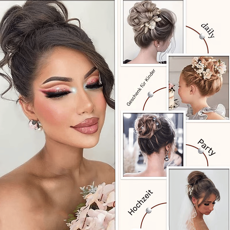 Pince à chignon décoiffé | Réalisation instantanée de vos objectifs capillaires - 1 + 1 gratuit !