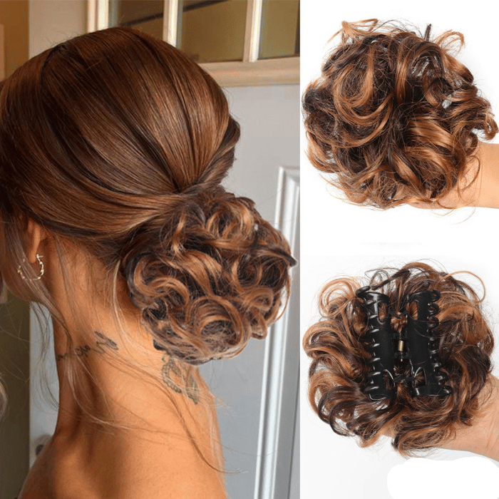 Pince à chignon décoiffé | Réalisation instantanée de vos objectifs capillaires - 1 + 1 gratuit !