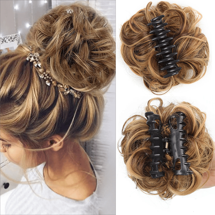 Pince à chignon décoiffé | Réalisation instantanée de vos objectifs capillaires - 1 + 1 gratuit !