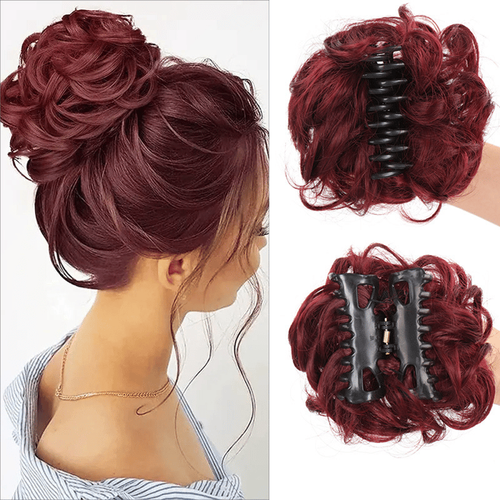 Pince à chignon décoiffé | Réalisation instantanée de vos objectifs capillaires - 1 + 1 gratuit !