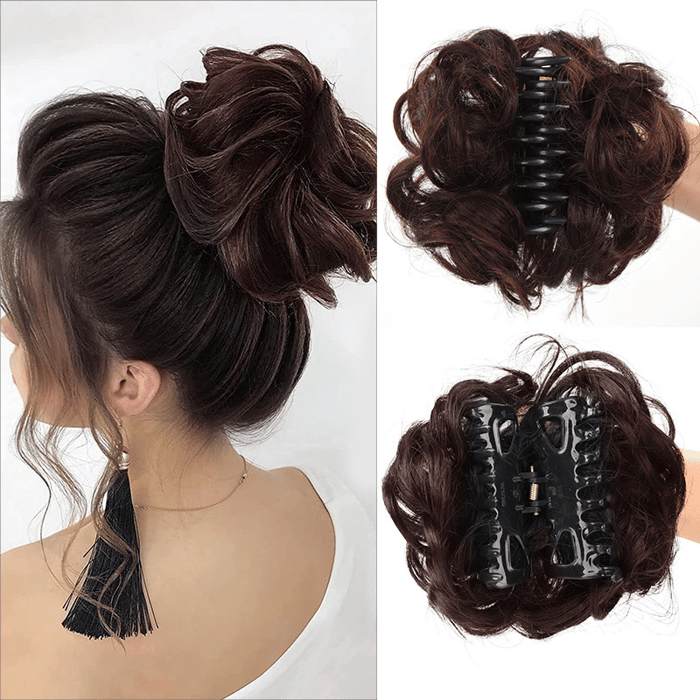 Pince à chignon décoiffé | Réalisation instantanée de vos objectifs capillaires - 1 + 1 gratuit !