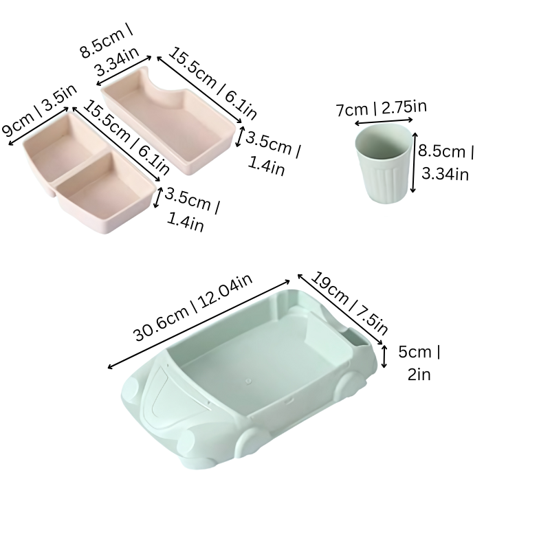 Lustiges und Funktionelles Geschirr für Kinder | Selbstfütterung Beschleunigen