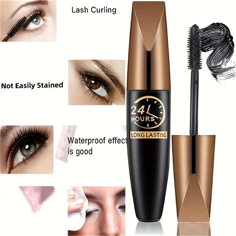 4D Seidenfaser Verlängernde Mascara | Wasserdicht. Volumenaufbauend. Vegan - 1 + 1 Gratis!