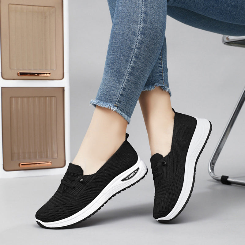 📢📢50 % Rabatt!! ⏰Leichte, atmungsaktive Slip-On Freizeitschuhe für Frauen