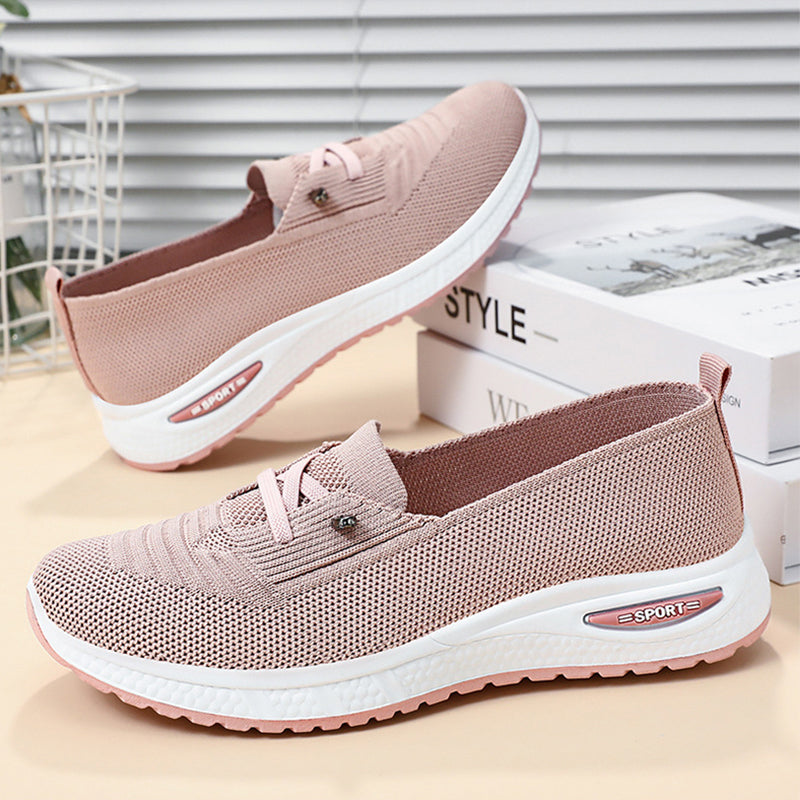 📢📢50 % Rabatt!! ⏰Leichte, atmungsaktive Slip-On Freizeitschuhe für Frauen