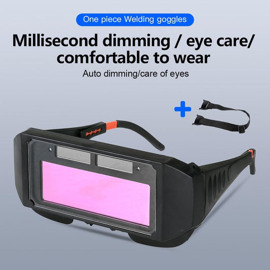Gluschwein - 👓🔧50 % RABATT JETZT! 🔧 Automatisch abdunkelnde Schweißschutzbrille – für WIG, MIG & Elektrodenschweißen, schützt vor Funken & intensivem Lichtbogen ⚡