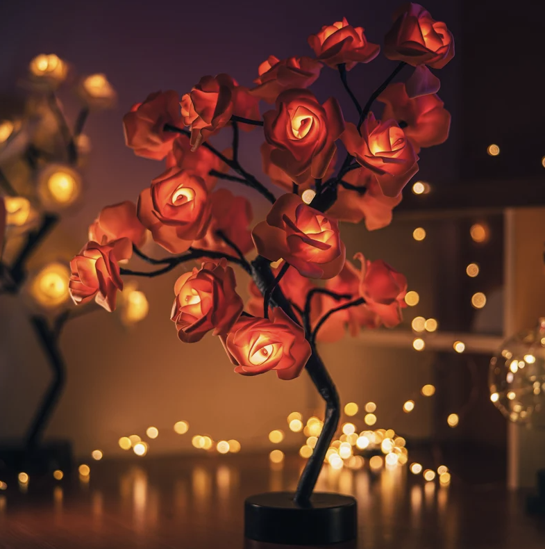 😍Zeitlich begrenzter Rabatt 49% 💥Lichter für den ewigen Rosenbaum, ewige Liebe