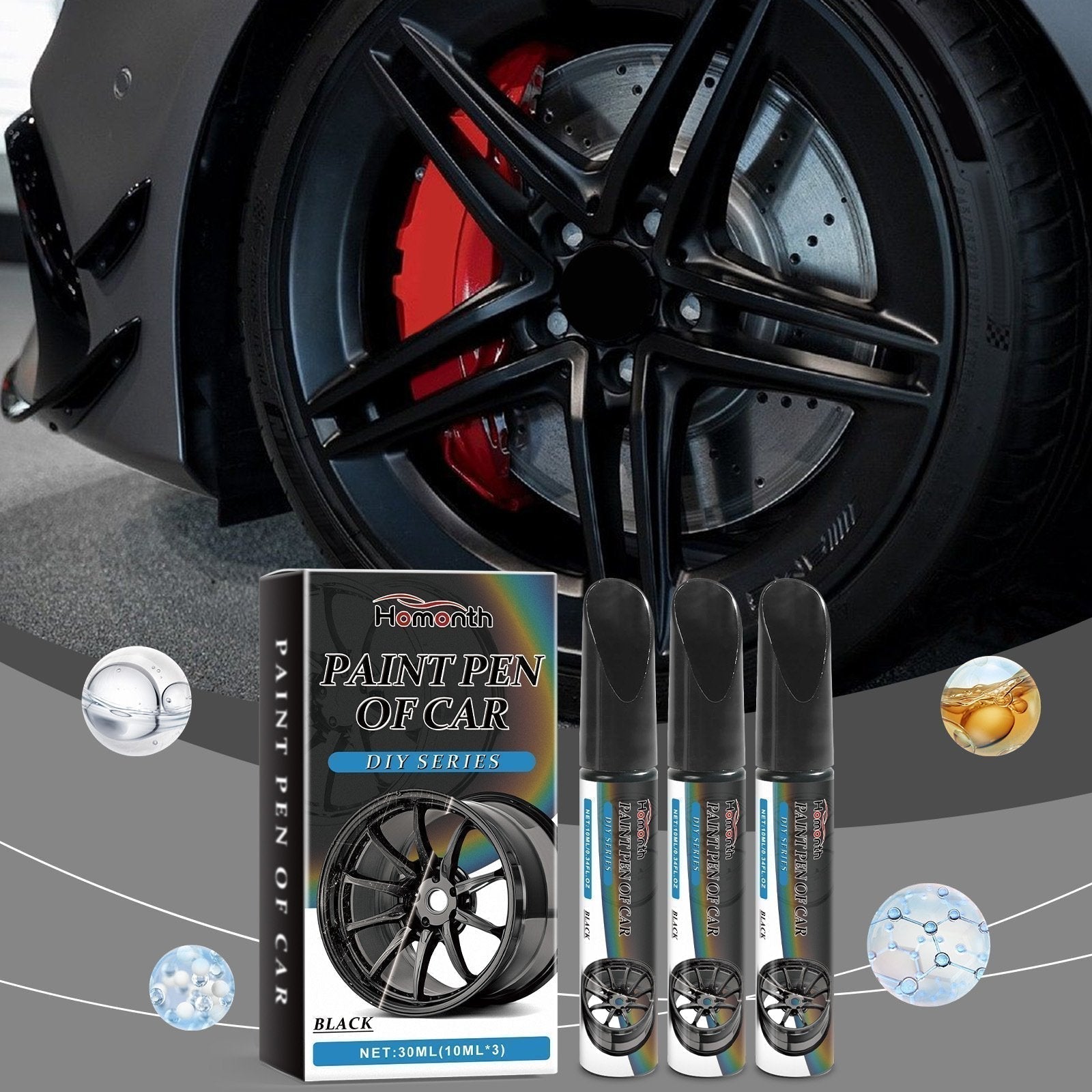 Gluschwein - 🔥Zeitlich begrenzter Verkauf – 40 % Rabatt🔥🚗Reparaturstift für Kratzer an Autoreifen