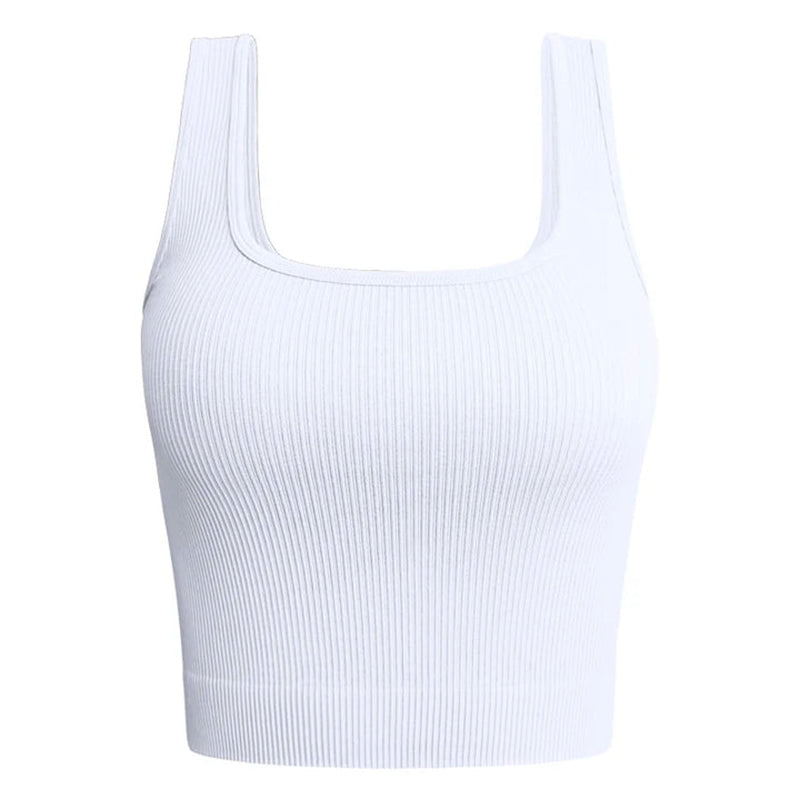 Gluschwein - Kurzes Fitness-Yoga-Tanktop