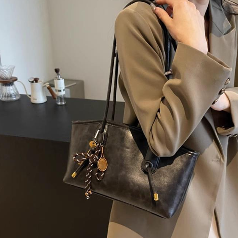 👜✨ Vintage-Umhängetasche aus PU-Leder für Damen – Zeitlos schön!