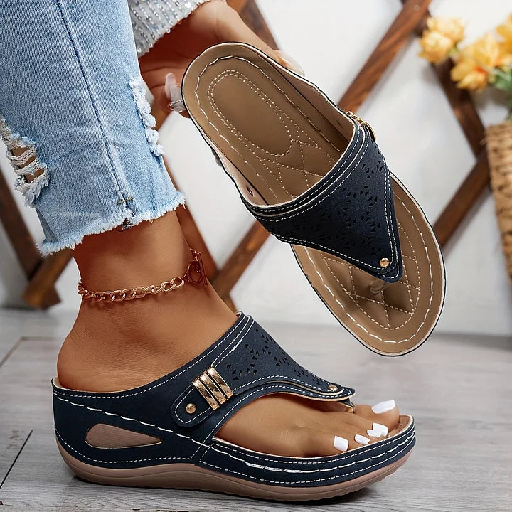 Tiara | Sandales compensées élégantes