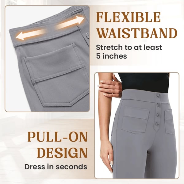 🔥Letzter Tag 50% RABATT🔥2026 NEUE Damen Casual High Waist Stretch Hose