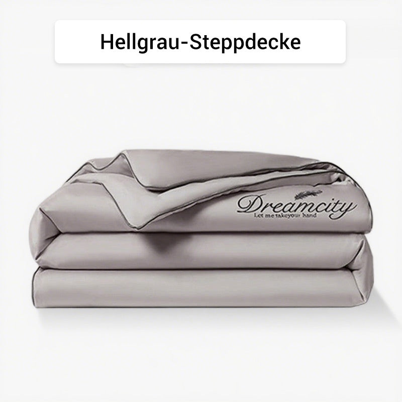 🌬️JETZT 50 % RABATT! ❄️ Atmungsaktives & kühlendes 4-teiliges Bettdecken-Set 🌡️💧 Intelligente Temperaturregulierung – ganzjährig ideal für erholsamen Schlaf!