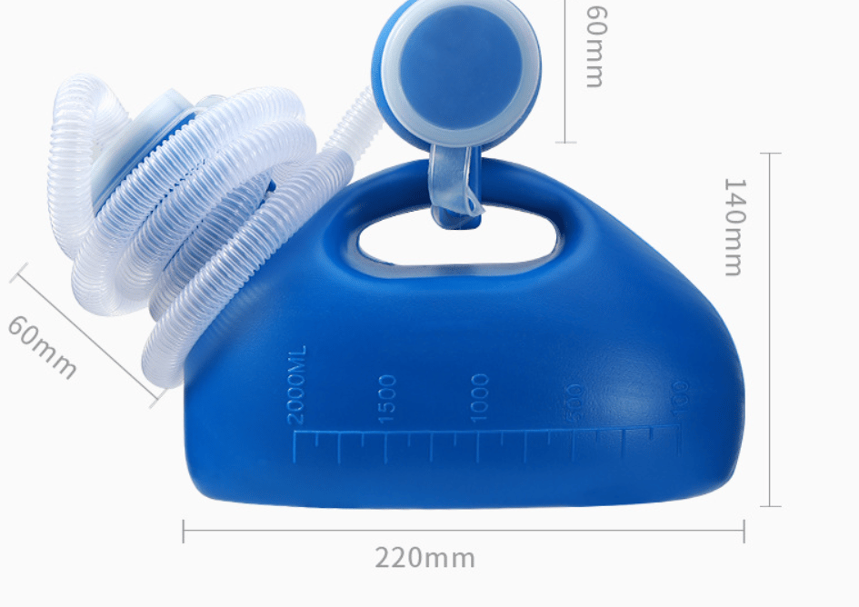 Urinoir portable pour hommes – Pour les voyages, le camping et les seniors