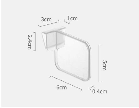 Gluschwein - Kühlschrank Raumverteiler, 4 Stück