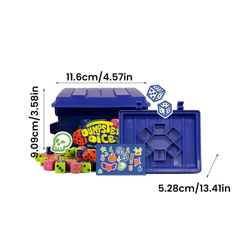 Dumpster Dice - Schnelles Familienspiel mit Würfeln