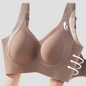 Gluschwein - 🔥50% Rabatt für begrenzte Zeit💕Gerippter Push-up-BH für Frauen, verstellbar, kabellos