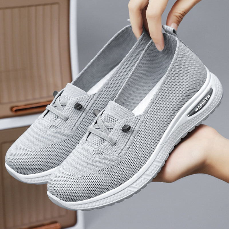 📢📢50 % Rabatt!! ⏰Leichte, atmungsaktive Slip-On Freizeitschuhe für Frauen