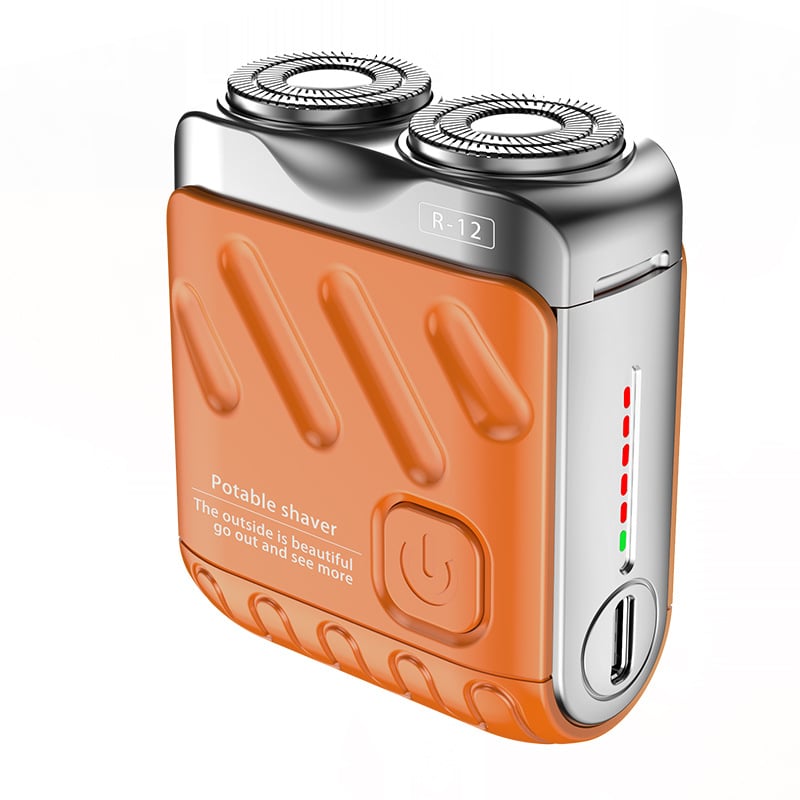SwiftTrim™ - Mini Elektrischer Rotations-Dualring Taschenrasierer