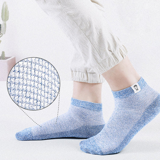 Gluschwein - Atmungsaktive Antibakterielle Deo-Socken für Herren 5 Paar