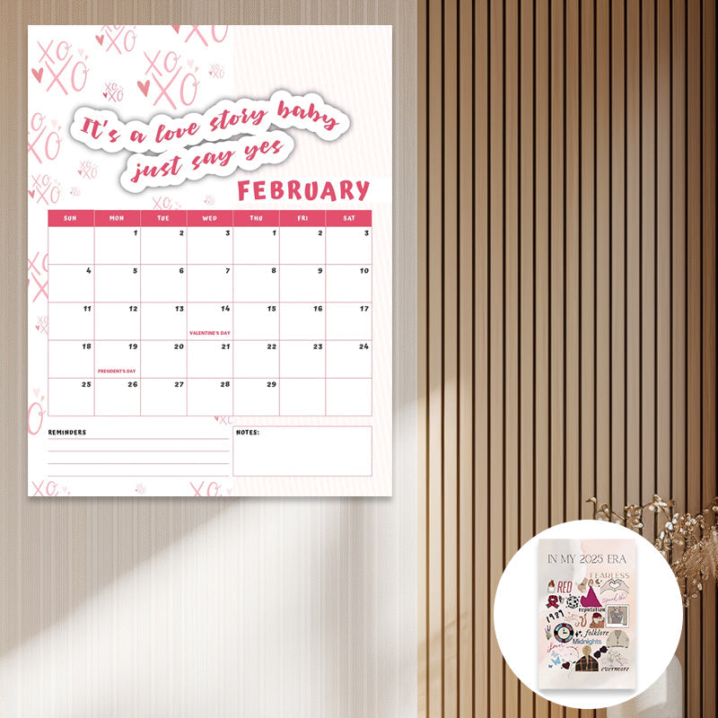 Gluschwein - Swiftie-inspirierter 2025 Kalender