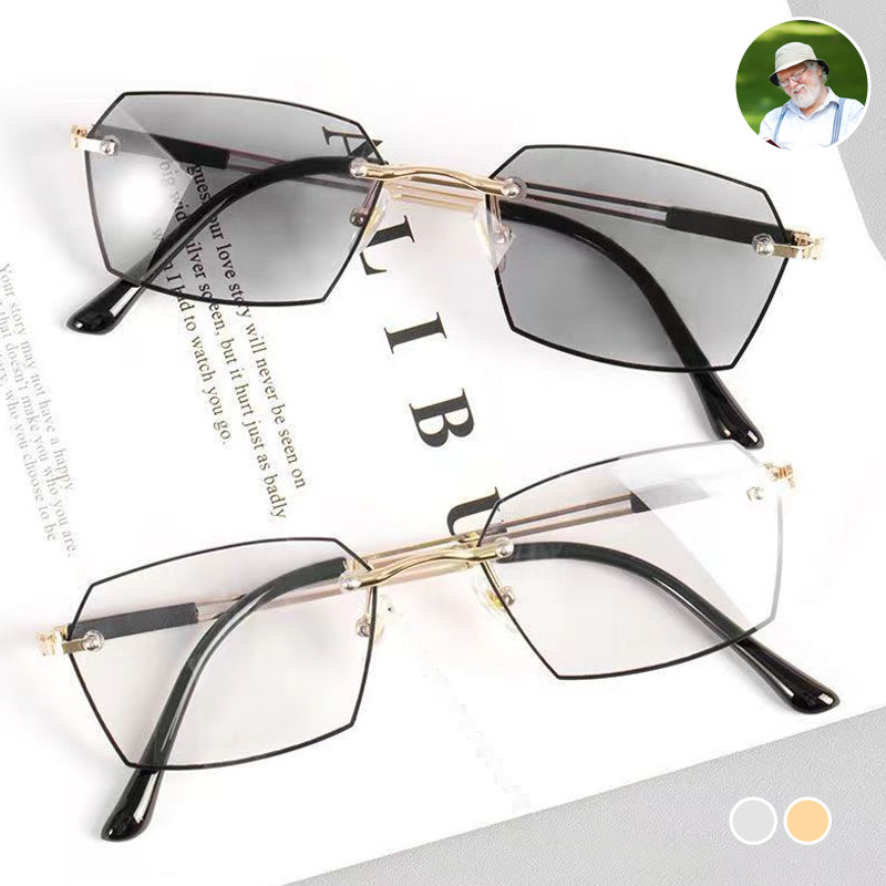 2-in-1-Brille mit photochromer Blaulichtfilterung