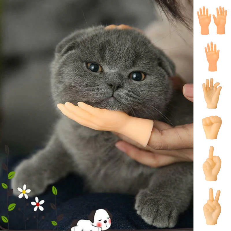 Gluschwein - Lustige Katzen-Massagehandschuhe