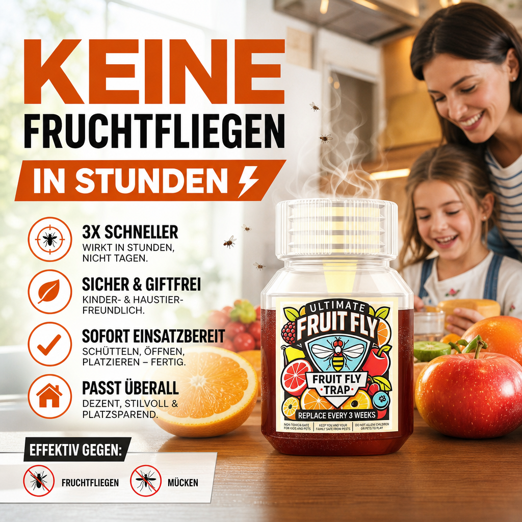 🔥 Heute -50 % 🍎 Lockstoff für Fruchtfliegenfallen
