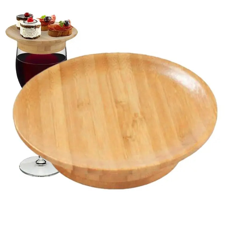 WineDish - assiette à vin pour porte-verre
