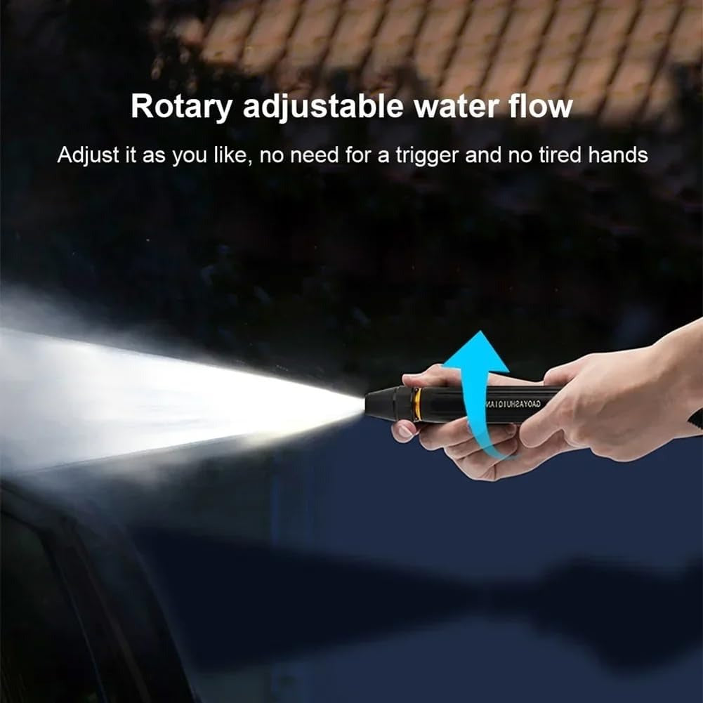 ⏰LETZTER TAG: 2 kaufen, 1 gratis!!🔥Hochdruck-Autowaschpistole für zu Hause mit Druckerhöhungsdüse und Schlauch – ein Muss für die Bewässerung von Pflanzen und Gemüse sowie zum Autowaschen.👍💦