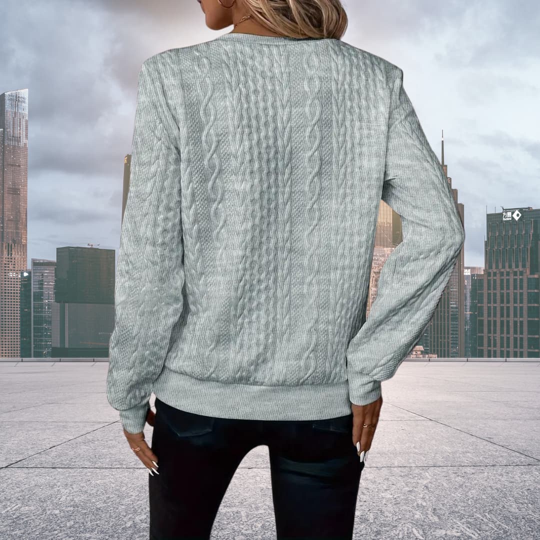 Iris - Stilvoller Strickpullover