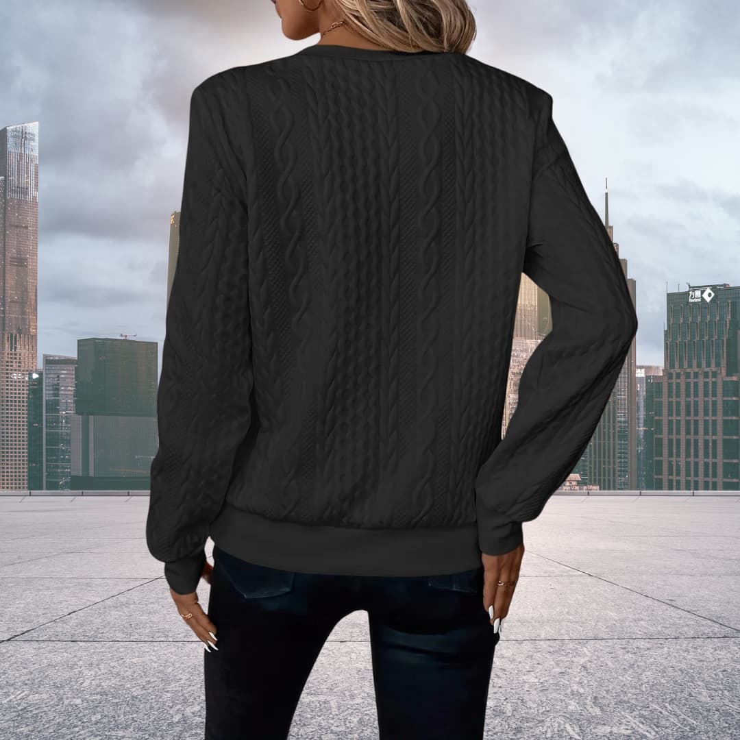 Iris - Stilvoller Strickpullover