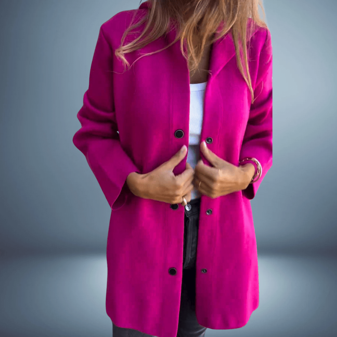 Jasmin - Cómoda chaqueta con capucha y bolsillo tipo canguro para el tiempo libre.
