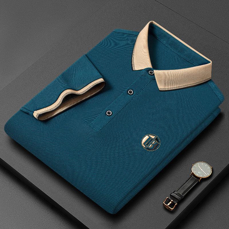 Gluschwein - Atmungsaktives Business-Poloshirt für Herren Blau