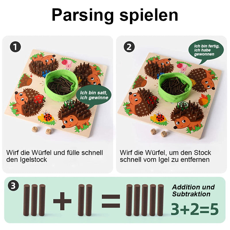 Gluschwein - Pädagogisches sensorisches Igel-Stabspiel