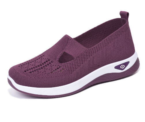 Gluschwein - 🔥Damenschuhe, bequeme, atmungsaktive, rutschfeste orthopädische Wanderschuhe für Menschen mittleren Alters und ältere Menschen
