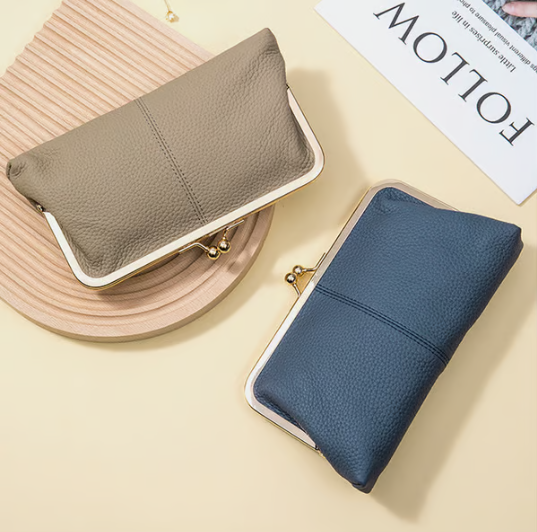 Gluschwein - 👜Lange Geldbörse aus hochwertigem Echtleder | Elegant & günstig