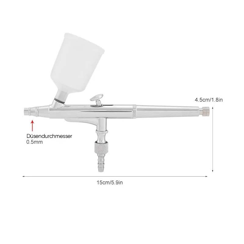 Gluschwein - Pneumatisches Acrylfarben-Sprühgerät für Künstler