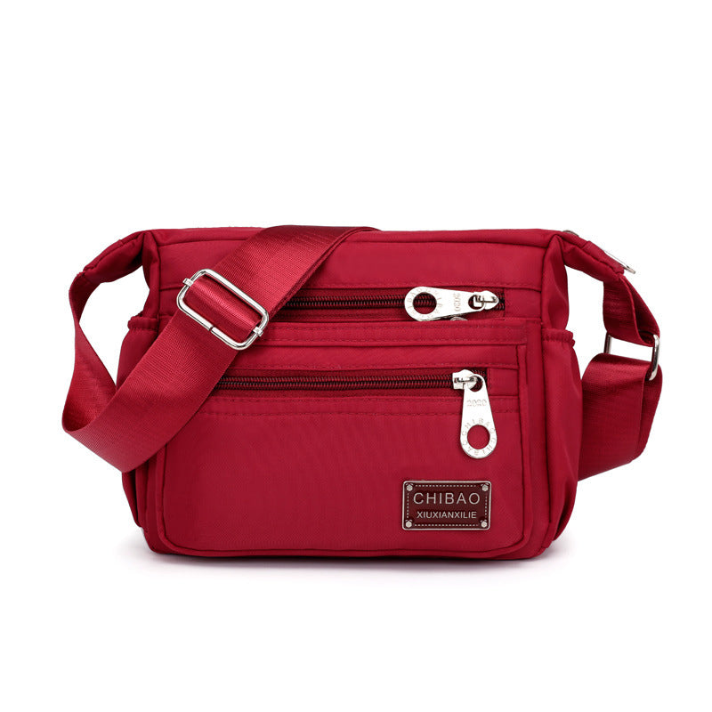 Gluschwein - Vielseitige Crossbody-Tasche aus Nylongewebe