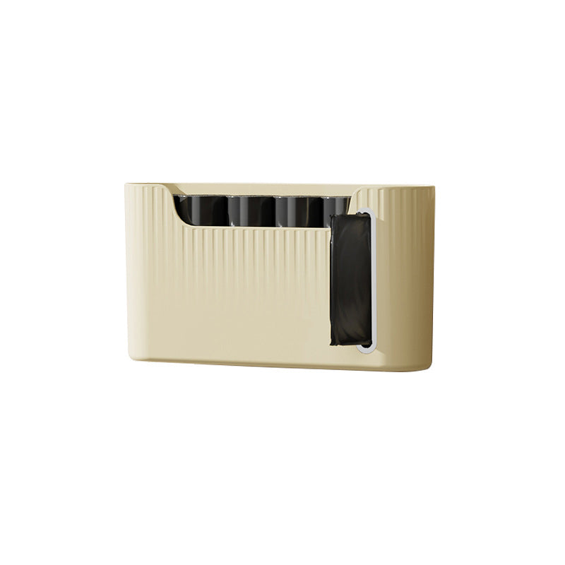 Gluschwein - Wandmontierter Abfallsack-Organisator beige